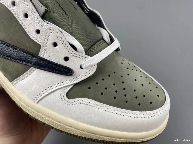 Bmlin Shoes OG TRAVIS X JORDAN AIR LOW SCOTT OLIVE DM7866-200 1 MEDIUM 0801